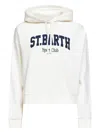 Mc2 Saint Barth Drawstring Long-sleeve Sweater In White