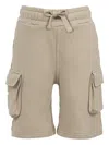 Mc2 Saint Barth Drawstring Shorts In Brown