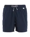 Mc2 Saint Barth Drawstring Swim Shorts In Blue