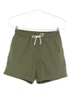 Mc2 Saint Barth Drawstring Swim Shorts In Green