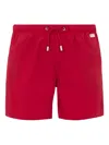 Mc2 Saint Barth Versatile Swimwear Featuring Practical Elements In Red