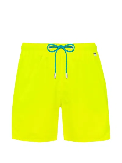 Mc2 Saint Barth Drawstring Swimwear In Yellow