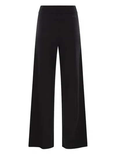 Mc2 Saint Barth Drawstring Trousers In Black