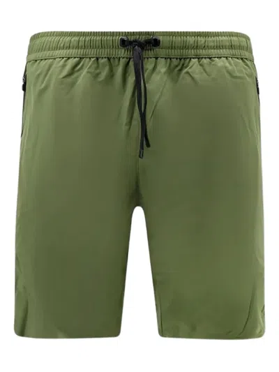 Mc2 Saint Barth Drawstring-waist Swim Shorts In Green