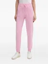 Mc2 Saint Barth Drawstring-waistband Track Pants In Pink
