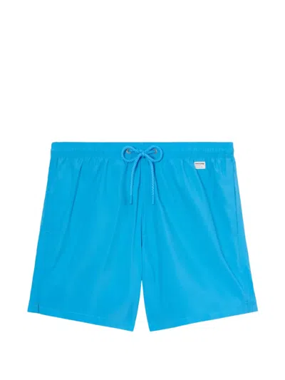 Mc2 Saint Barth Drawstring-waist Swim Shorts In Blue