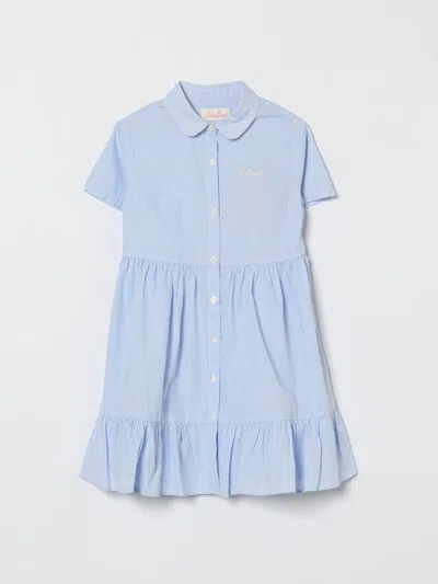 Mc2 Saint Barth Dress Kids Color Gnawed Blue