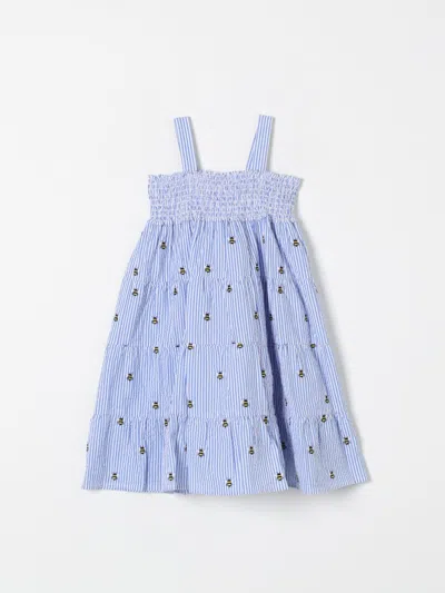 Mc2 Saint Barth Dress  Kids Color Sky Blue