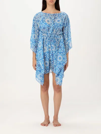 Mc2 Saint Barth Dress  Woman Color Gnawed Blue