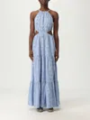 Mc2 Saint Barth Dress  Woman Color Gnawed Blue
