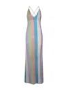Mc2 Saint Barth Rachel Stripes Pop V Col In Multicolour