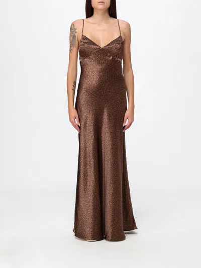 Mc2 Saint Barth Dress Woman Color Multicolor In Brown