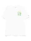 Mc2 Saint Barth Drink Mojito Cotton T-shirt In White