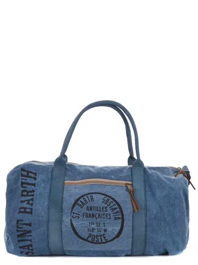 Mc2 Saint Barth Duffle Bag In Blue
