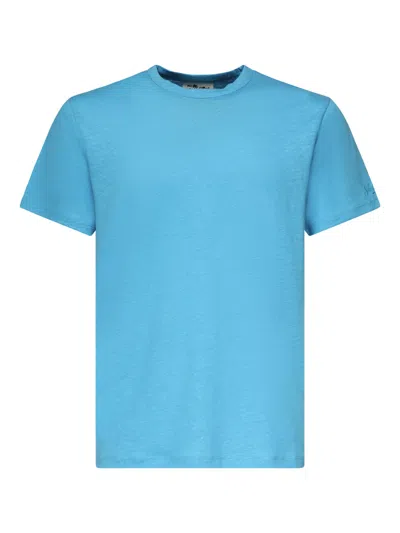 Mc2 Saint Barth Ecstasea Logo T-shirt In Blue