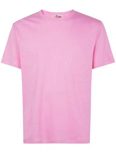 MC2 SAINT BARTH MC2 SAINT BARTH ECSTASEA N LINEN T-SHIRT