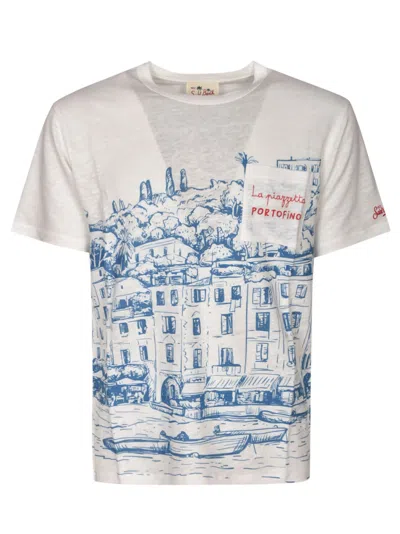 Mc2 Saint Barth Ecstasea T-shirt In White