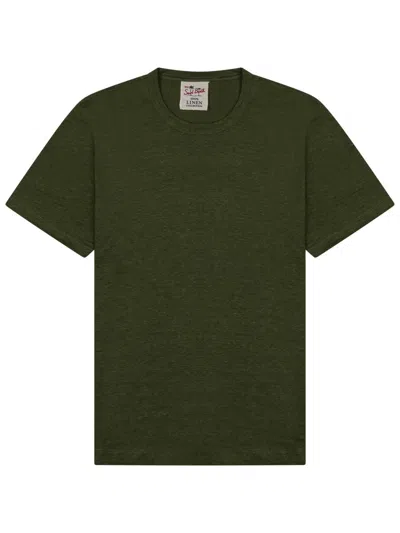 Mc2 Saint Barth "ecstasea" T Shirt In Green