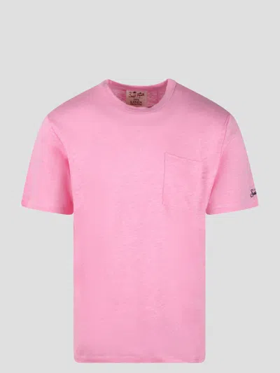 Mc2 Saint Barth Ecstasea T-shirt In Pink