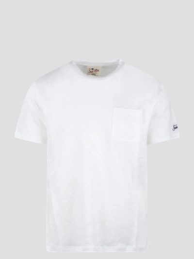 Mc2 Saint Barth Ecstasea T-shirt In White