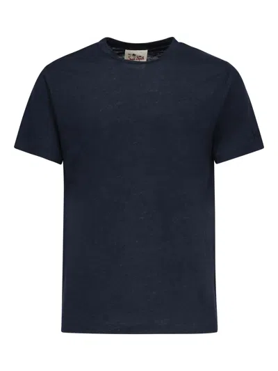 Mc2 Saint Barth Ecstasea T-shirt With Logo In Blue