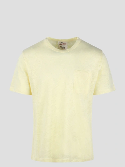 Mc2 Saint Barth Ecstasea T-shirt In Yellow