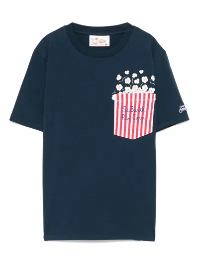Mc2 Saint Barth Kids' Eddy T-shirt In Blue