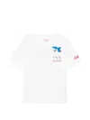 Mc2 Saint Barth Eddy T-shirt In White