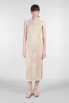 Mc2 Saint Barth Eileen In Beige Viscose In Neutral