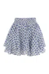 Mc2 Saint Barth Patterned Skirt