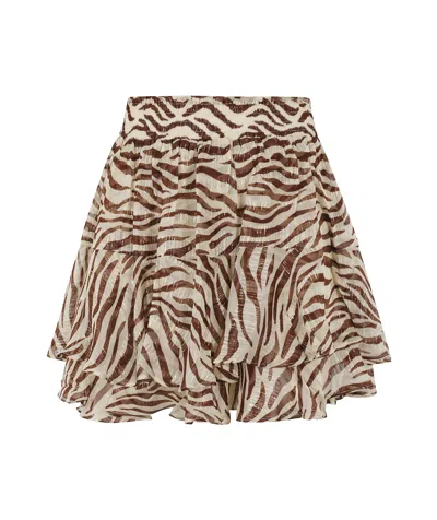 Mc2 Saint Barth Eivissa - Miniskirt With Ruffles