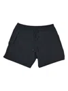 Mc2 Saint Barth Elasticated-waist Swim Shorts In Black
