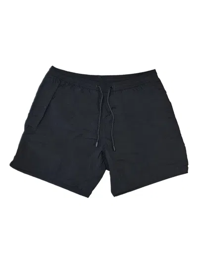 Mc2 Saint Barth Elasticated-waist Swim Shorts In Black