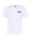 Mc2 Saint Barth Electric Is Too Boring T-shirt In White