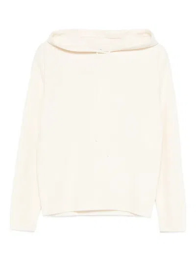 Mc2 Saint Barth Elide Wool Hoodie In Neutral