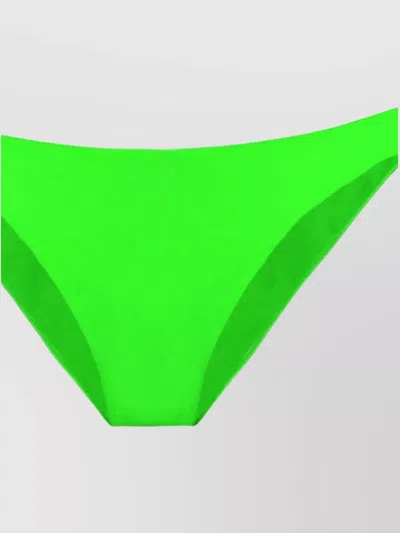 Mc2 Saint Barth Elise High-cut Swimsuit In Vibrant In Green