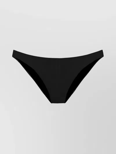 Mc2 Saint Barth Elise Low-rise Minimal Coverage Swimwear & Beachwear In Black