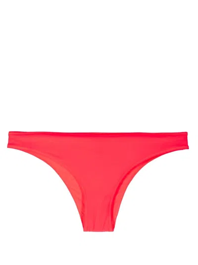 Mc2 Saint Barth Elise Slip-on Bikini Bottoms In Pink