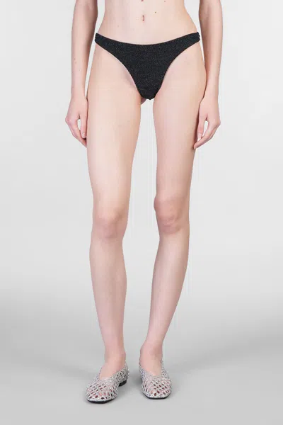 Mc2 Saint Barth Woman Black Classic Crinkle Swim Briefs Elise