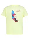 Mc2 Saint Barth Elly - Minnie Surfer Girl 92 Emb In Yellow