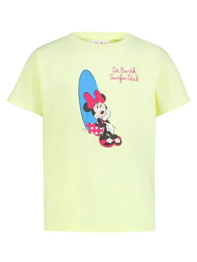 Mc2 Saint Barth Elly Minnie Surfer Girl 92 Emb In Purple