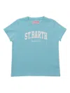 Mc2 Saint Barth Elly Sport Club Print Cotton T-shirt In Blue