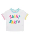 Mc2 Saint Barth Elly String T-shirt In Terry Multic Patch
