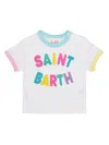 Mc2 Saint Barth Elly String T-shirt In White