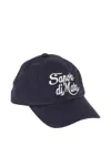 Mc2 Saint Barth Embroidered Baseball Cap In Blue