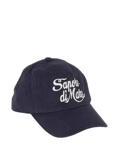 Mc2 Saint Barth Embroidered Baseball Cap In Blue