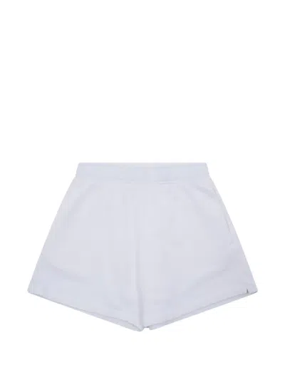 Mc2 Saint Barth Embroidered Cotton Shorts In Multi