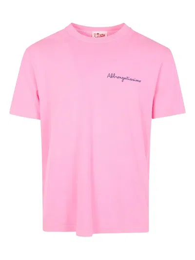 MC2 SAINT BARTH EMBROIDERED COTTON T-SHIRT