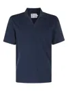 Mc2 Saint Barth Saint Barth T-shirts And Polos Blue