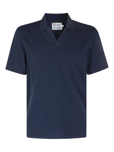 MC2 SAINT BARTH EMBROIDERED-LOGO T-SHIRT